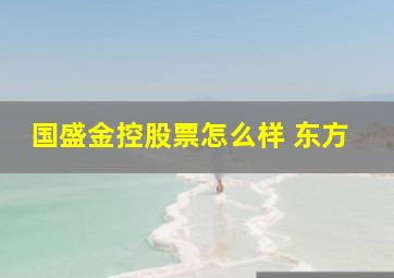 国盛金控股票怎么样 东方